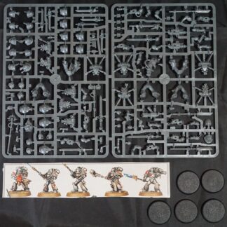 Grey Knights in Power Armour 5 man Strike Squad (5 Models)