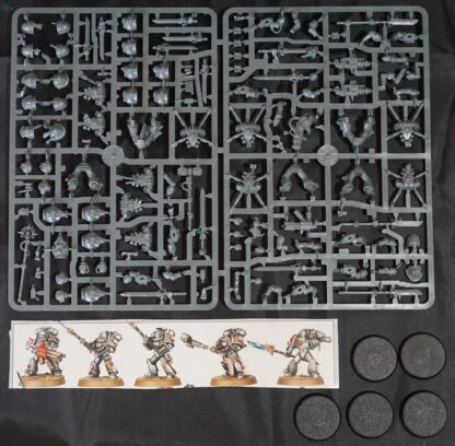 Grey Knights in Power Armour 5 man Strike Squad (5 Models)