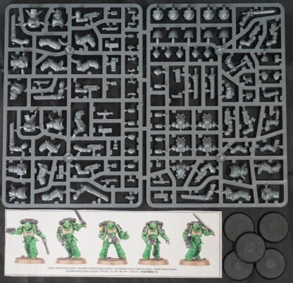 Space Marines Primaris Assault Intercessors multipart (5 Models)