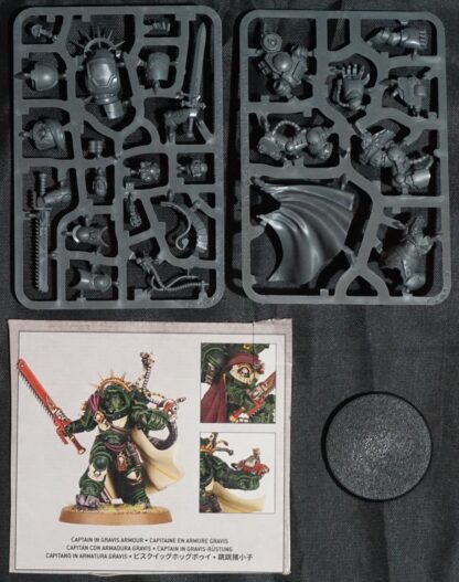 Space Marines Primaris Captain in Gravis Armour