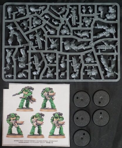 Space Marine Primaris Infernus Squad (5 Models) (Push Fit)