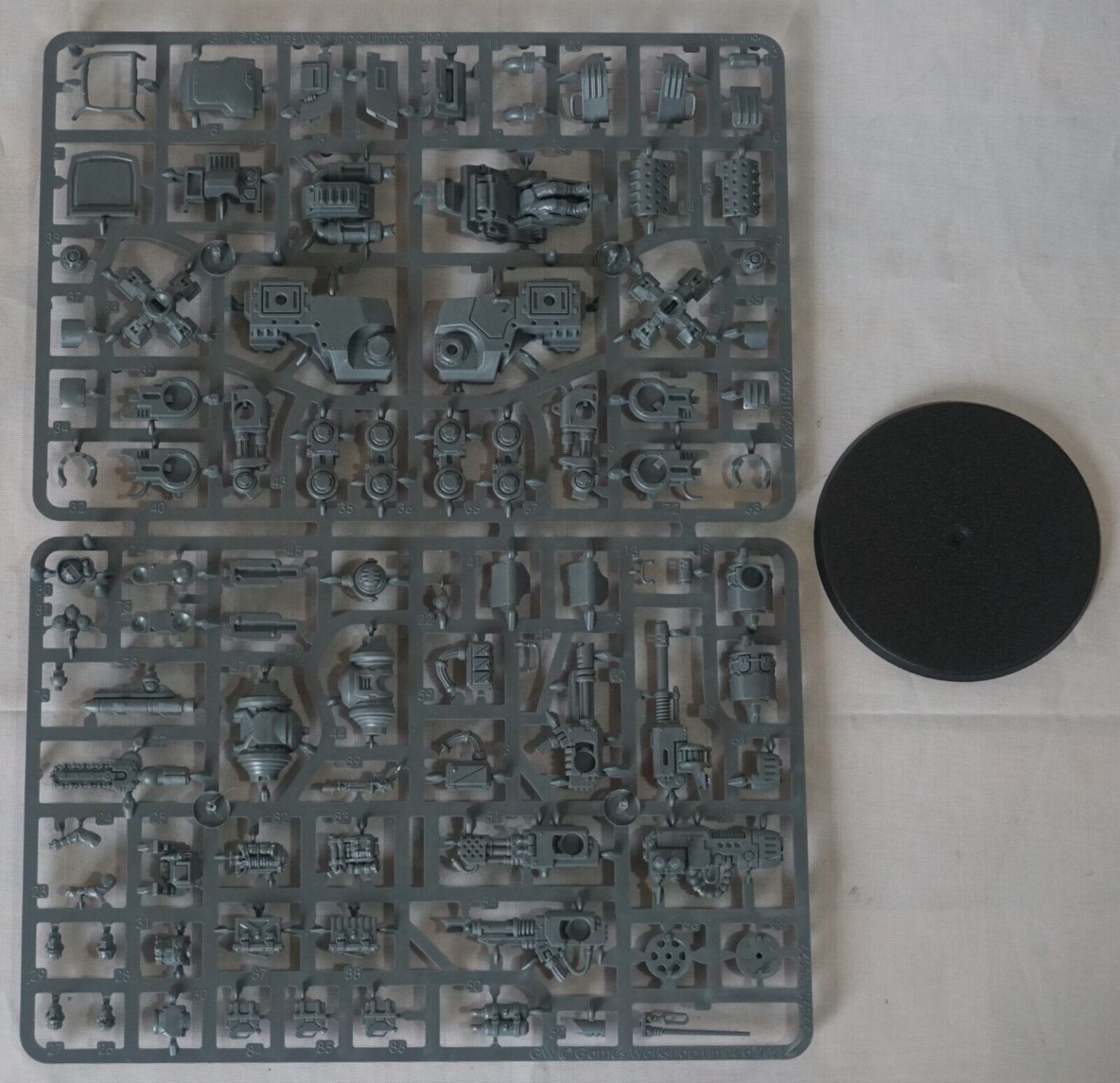 Astra Militarum Cadian Armoured or Scout Sentinel – Wreckers Yard Toys