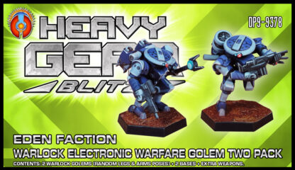 Heavy Gear Blitz Eden Warlock Electronic Warfare Golem Two Pack