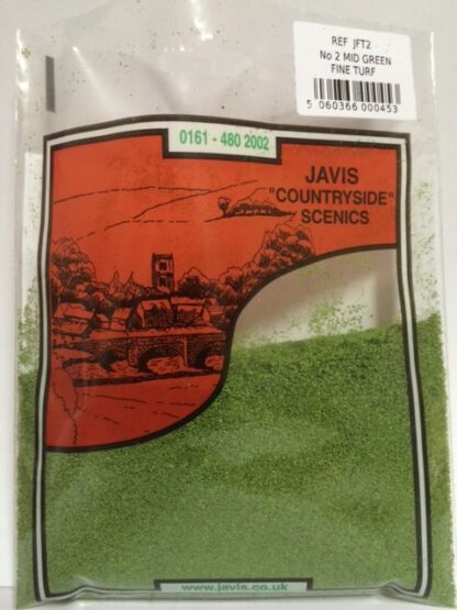 Javis Countryside Scenics Mid Green Fine Turf JFT2