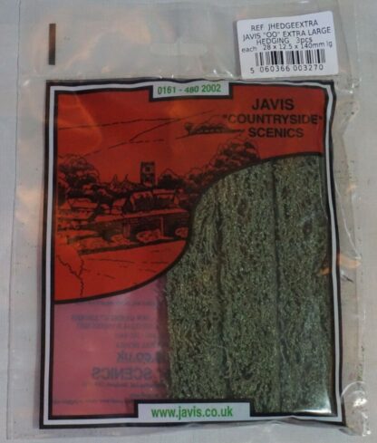 Javis Countryside Scenics "OO" Extra Large Hedging 3pcs JHEDGEEXTRA