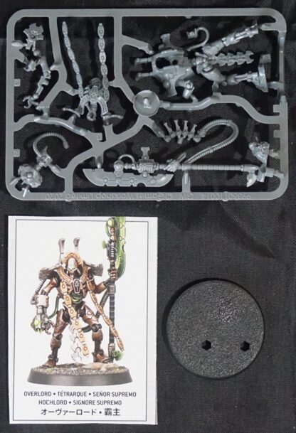 Necrons Necron Overlord with Tachyon Arrow