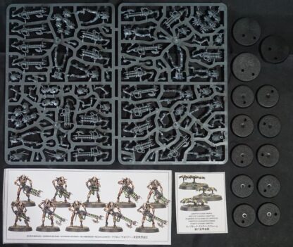 Necrons Necron Warriors and 3 Scarab Swarms (13 Models)