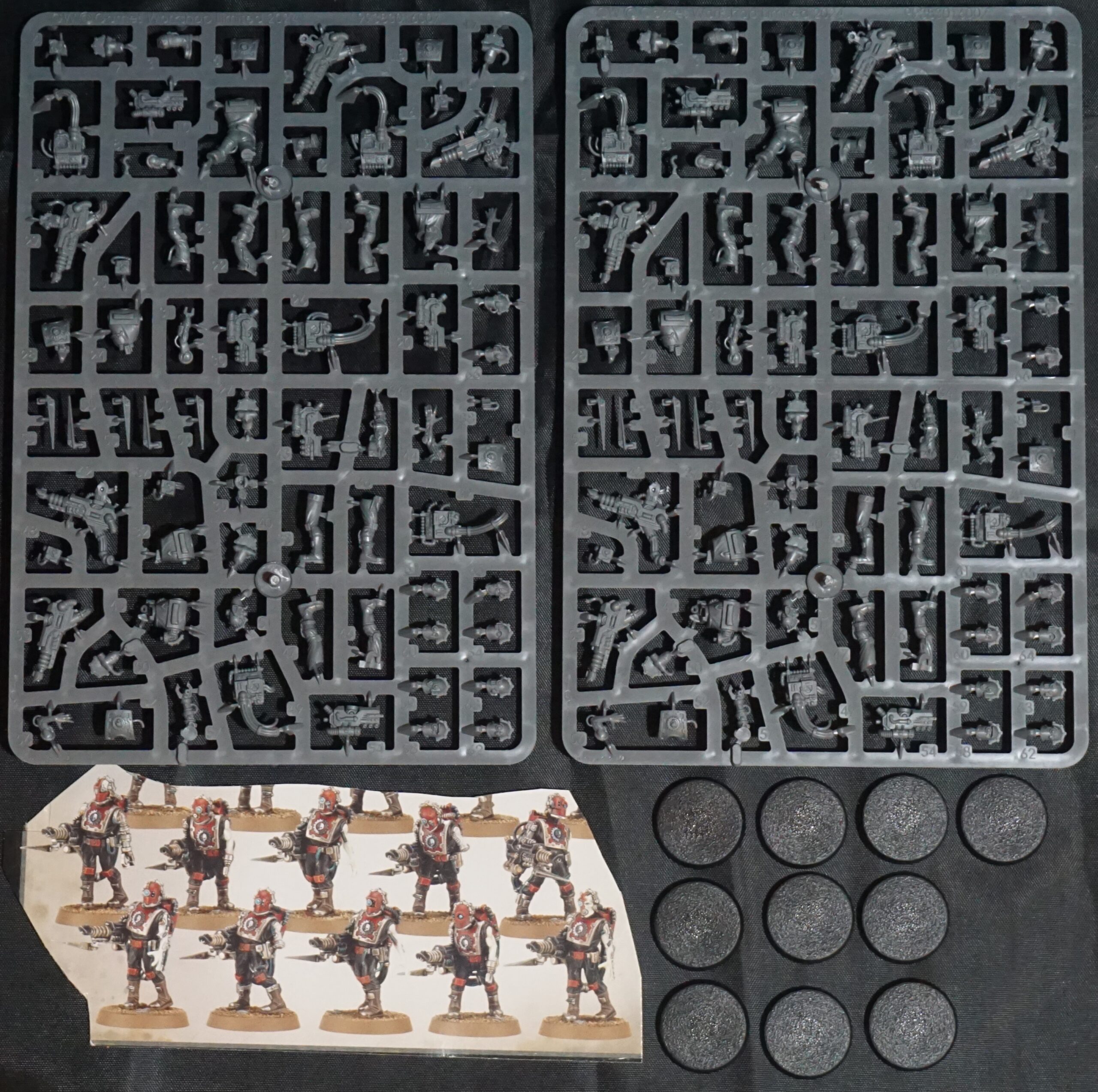 30k Horus Heresy Mechanicum Adsecularis Tech-thralls (10 Models)