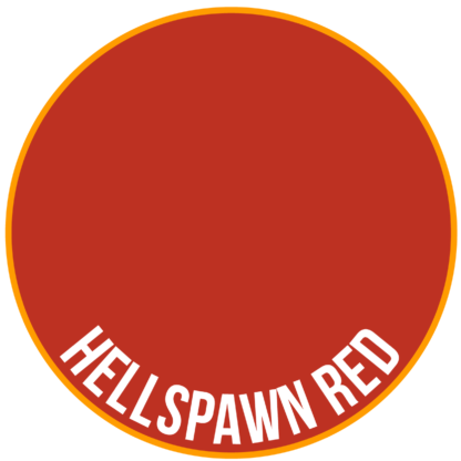 Two Thin Coats Paint: Hellspawn Red