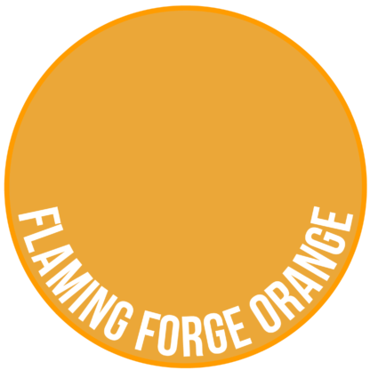 Two Thin Coats Paint: Flaming Forge Orange