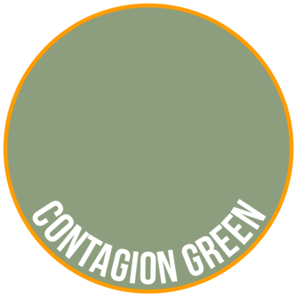 Two Thin Coats Paint: Contagion Green