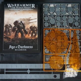 30k Horus Heresy Age of Darkness Rulebook 3rd Edition + Weapon Templates + Markers + Dice