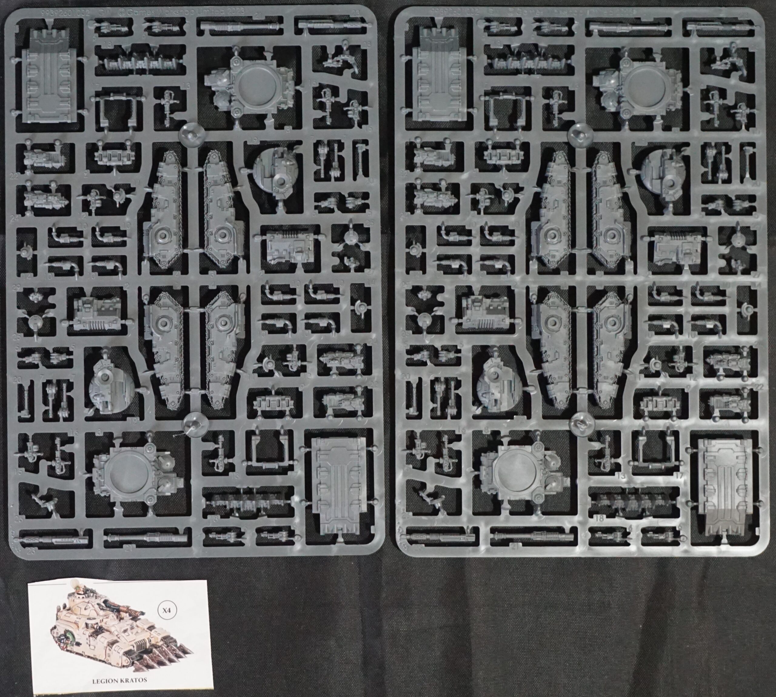 Horus Heresy Legions Imperialis Legiones Astartes Kratos Heavy Tank Squadron (4 Models)