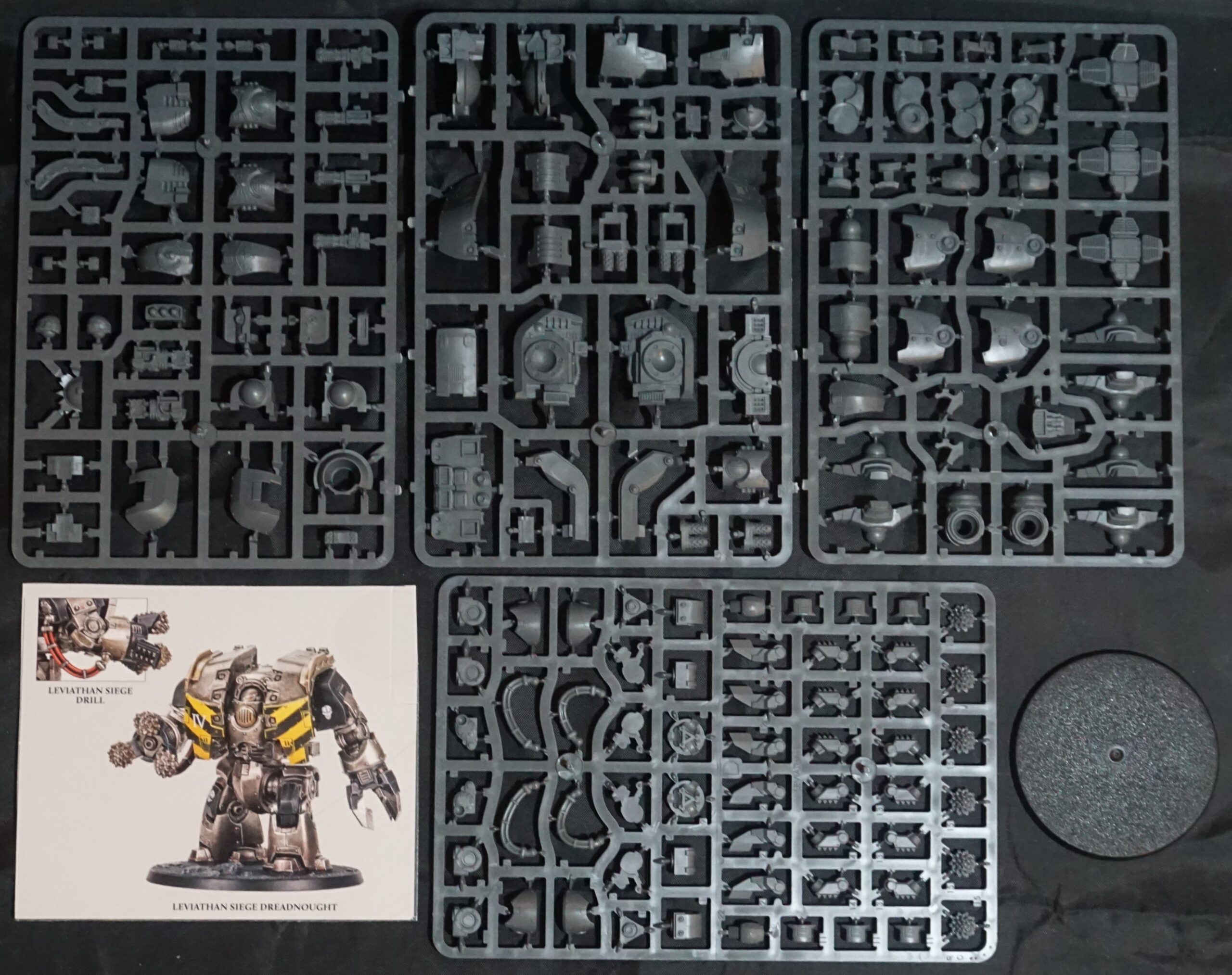 30k Horus Heresy Leviathan Siege Dreadnought with Claw & Drill Weapons