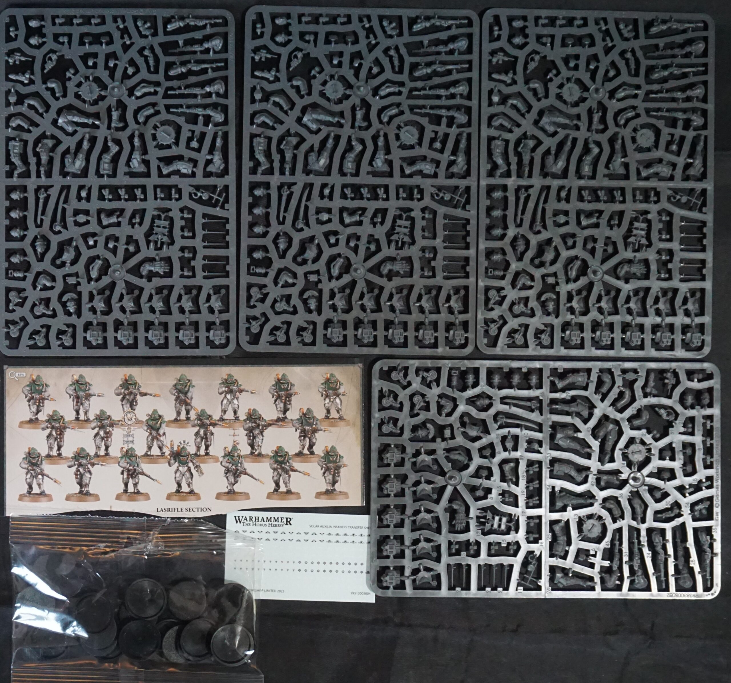 30k Horus Heresy Solar Auxilia Lasrifle Section (20 Models)