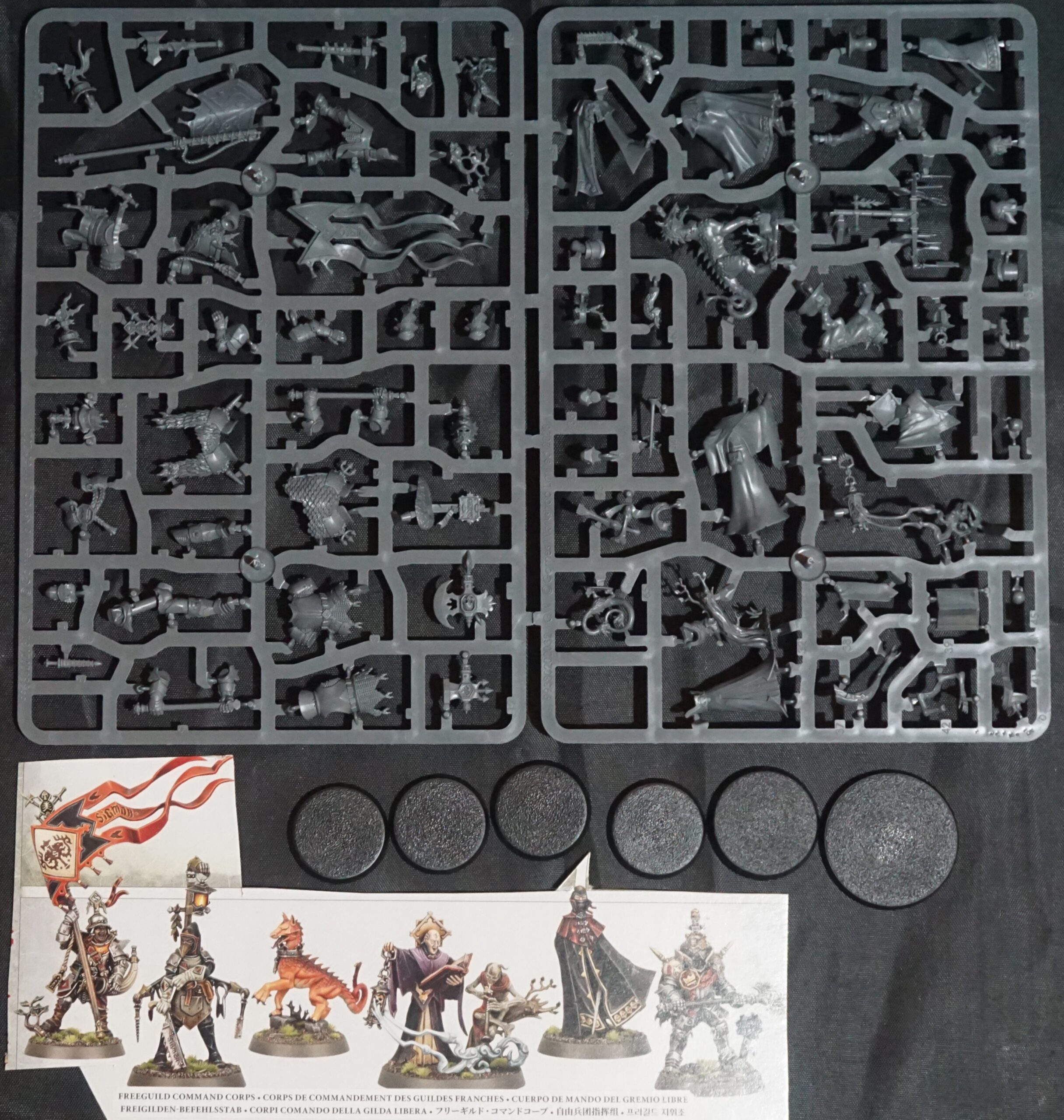 Cities of Sigmar Freeguild Command Corps (6 Models)